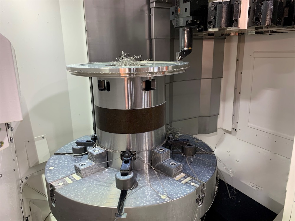 Large part turning