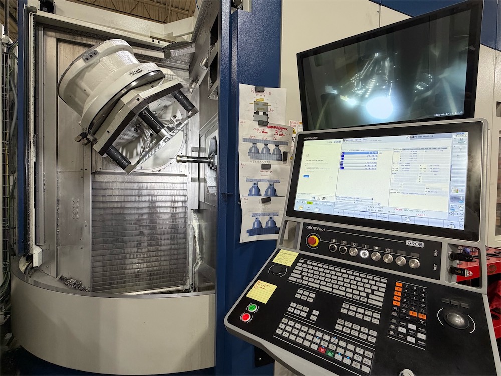 5-axis part